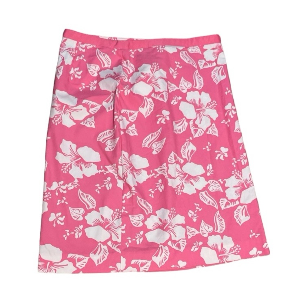 ❤️$6 THIS WEEKEND ONLY❤️ PINK CASUAL CORNER FLORAL SKIRT